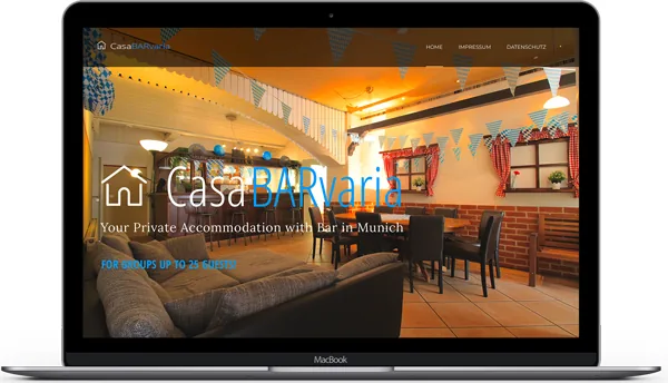 Website-Projekt Casa Barvaria