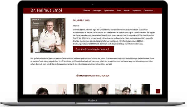 Website-Projekt Drempl