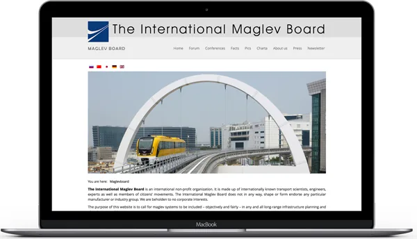 Website-Projekt Maglevboard